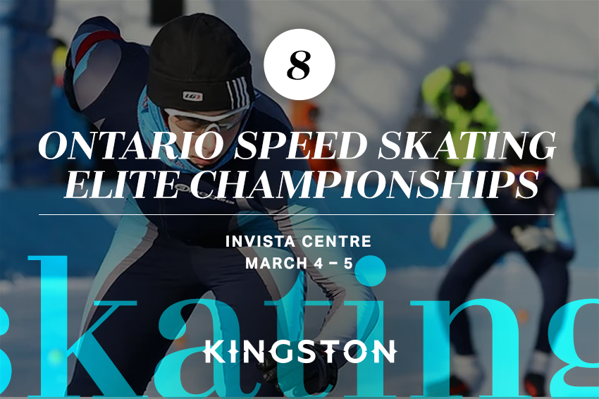 8. Ontario Speed Skating Elite Championships INVISTA Centre March 4 – 5