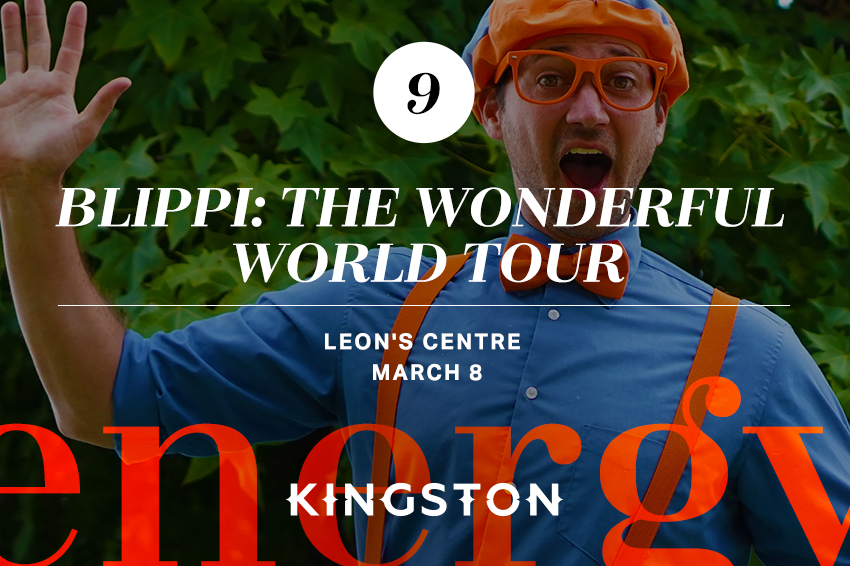 9. Blippi: The Wonderful World Tour Leon's Centre March 8