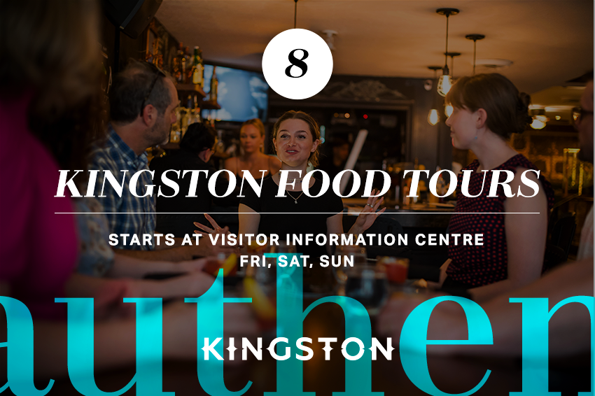 8. Kingston Food Tours
