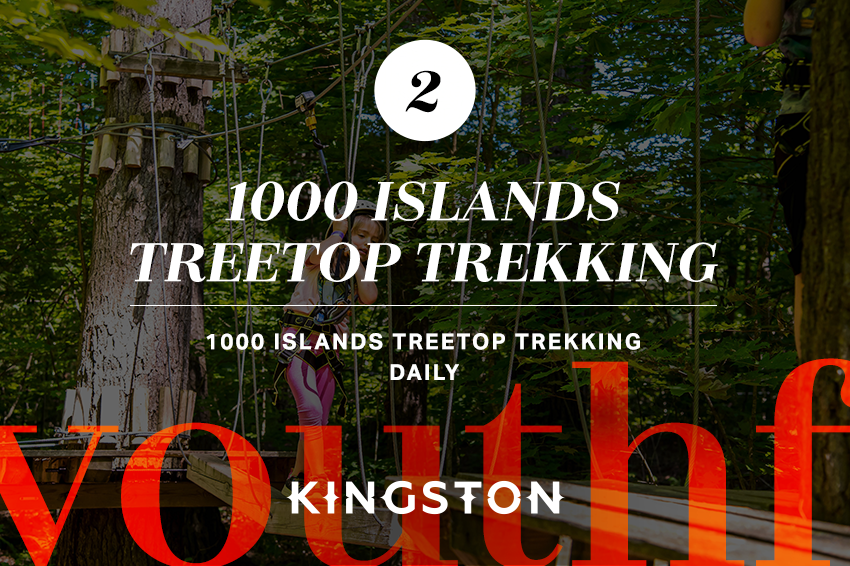2. 1000 Islands Treetop Trekking