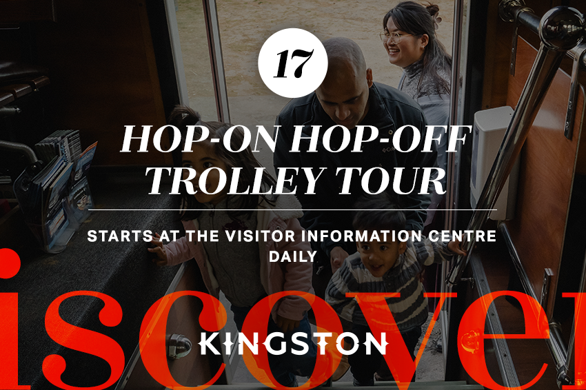 17. Hop-On Hop-Off Trolley Tour