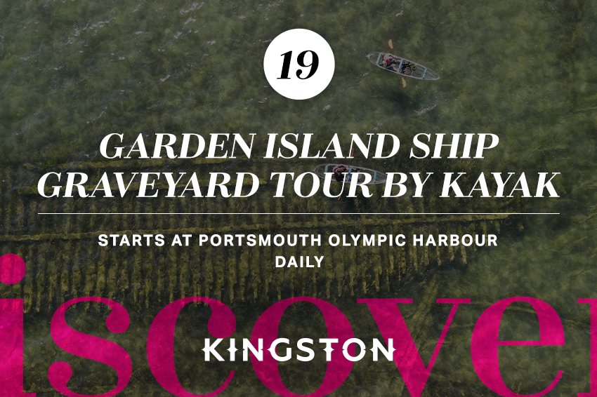 19. Garden Island ship graveyard tour by kayak 