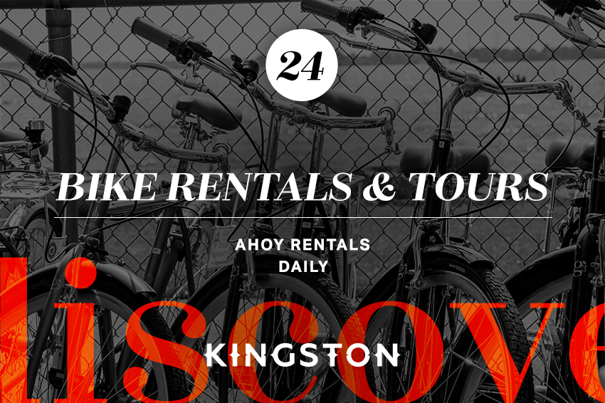 24. Bike rentals & tours