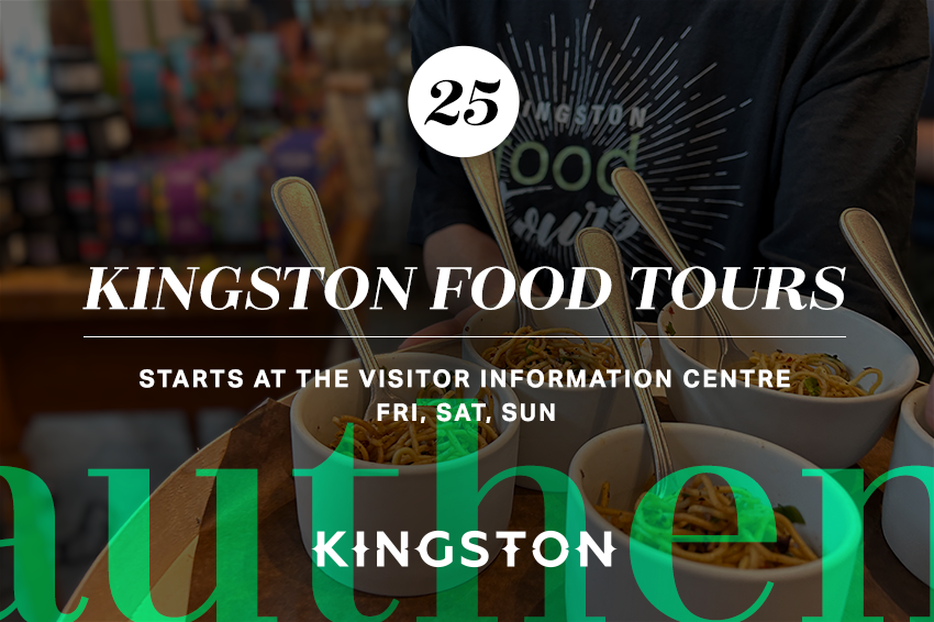 25. Kingston Food Tours
