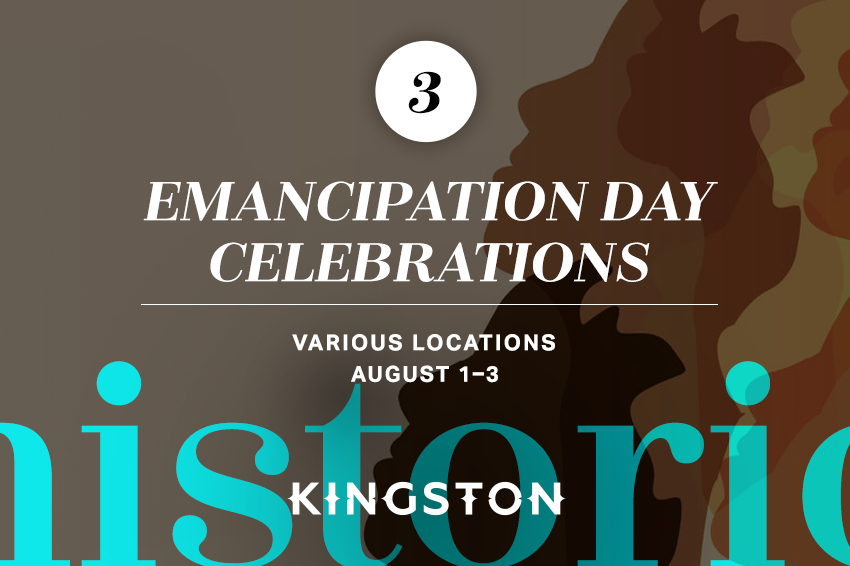 3. Emancipation Day celebrations