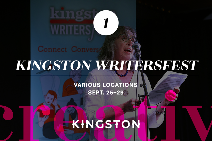 1. Kingston WritersFest