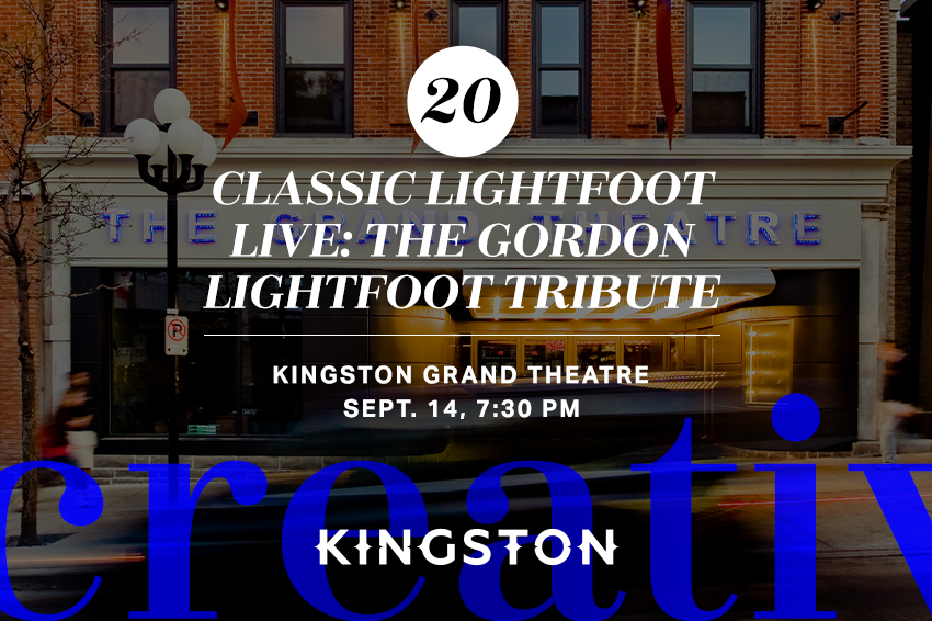 20. Classic Lightfoot Live: the Gordon Lightfoot tribute