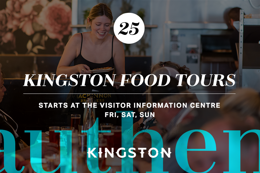 25. Kingston Food Tours