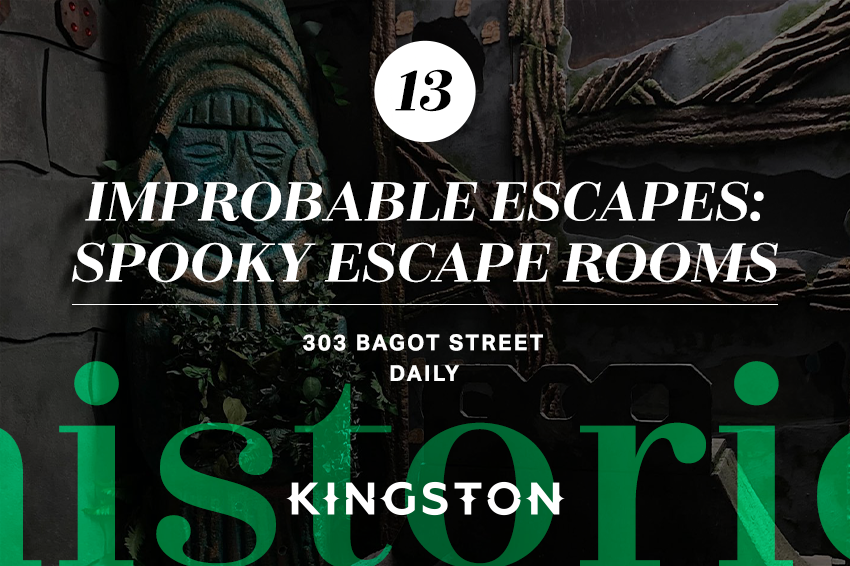 13. Improbable Escapes: spooky escape rooms