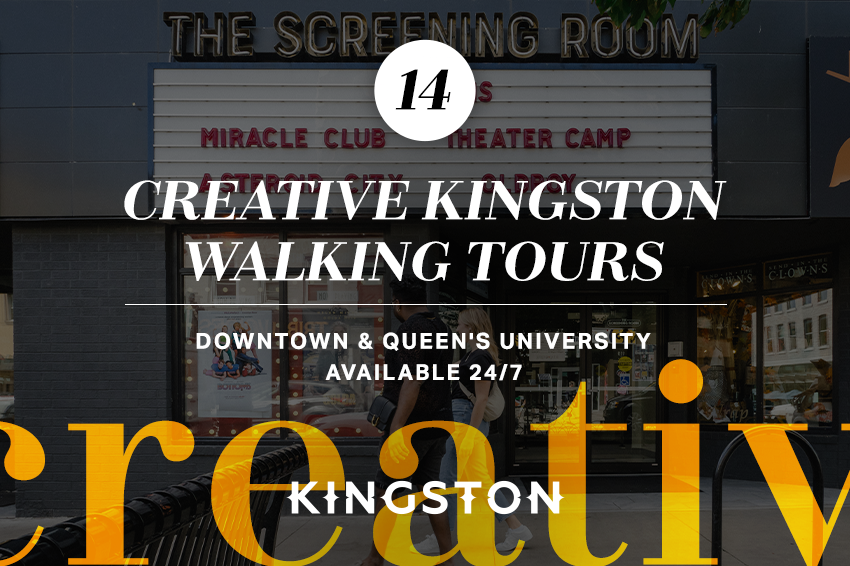 14. Creative Kingston Walking Tours