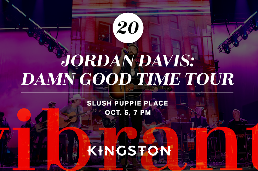 20. Jordan Davis: Damn Good Time tour