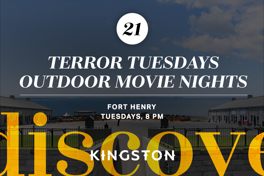 21. Terror Tuesdays outdoor movie nights