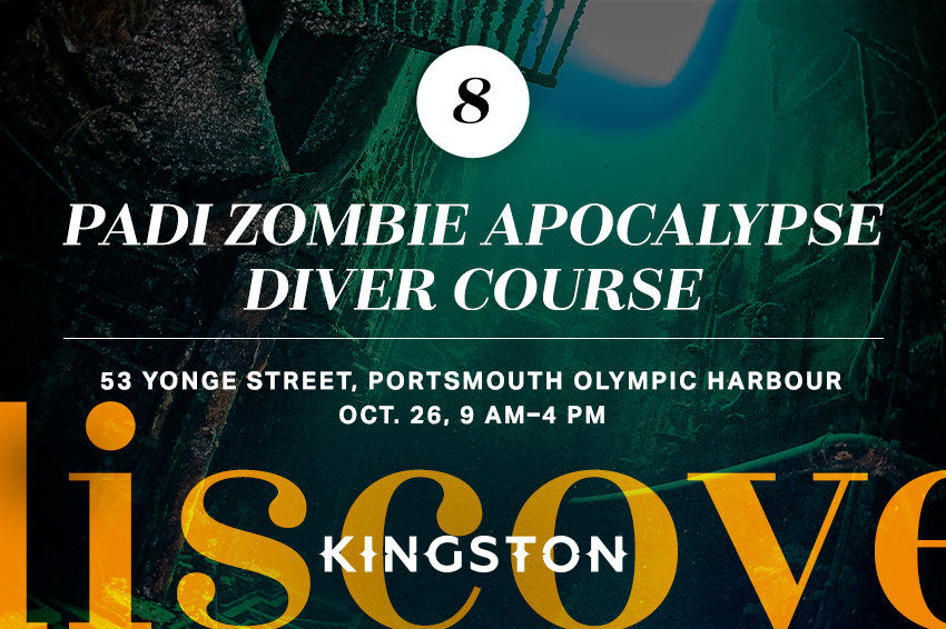 8. PADI Zombie Apocalypse Diver Course