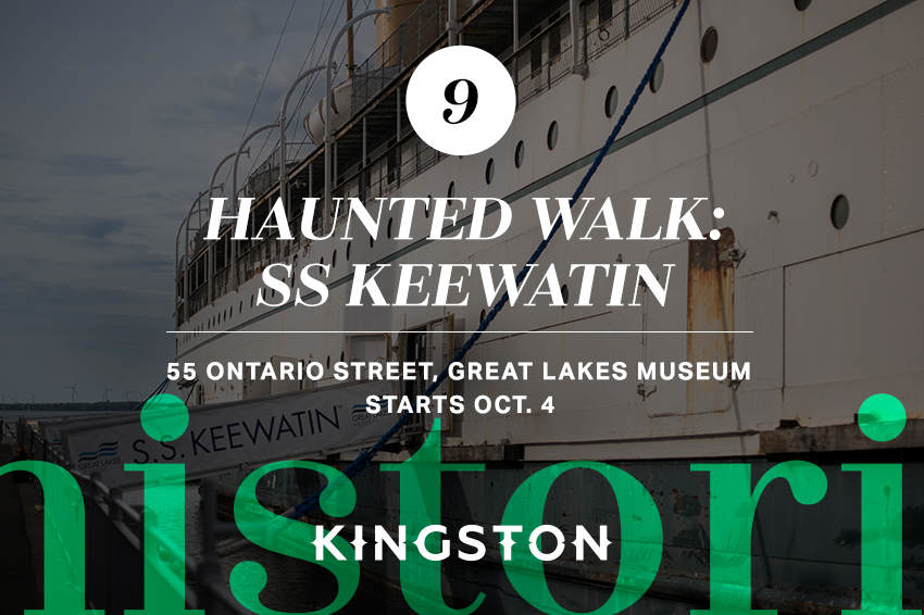 9. Haunted Walk: SS Keewatin