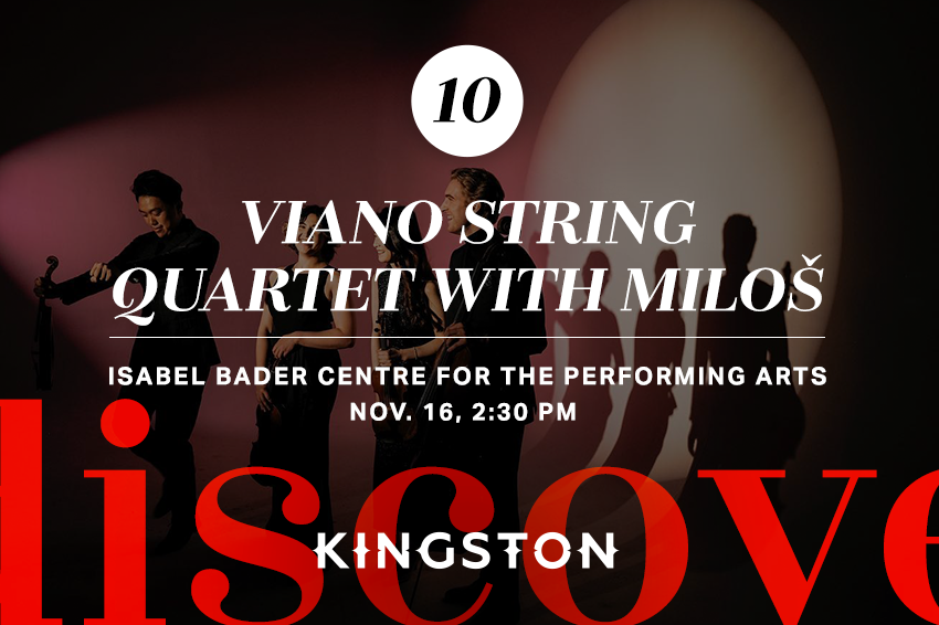 10. Viano String Quartet with MILOŠ