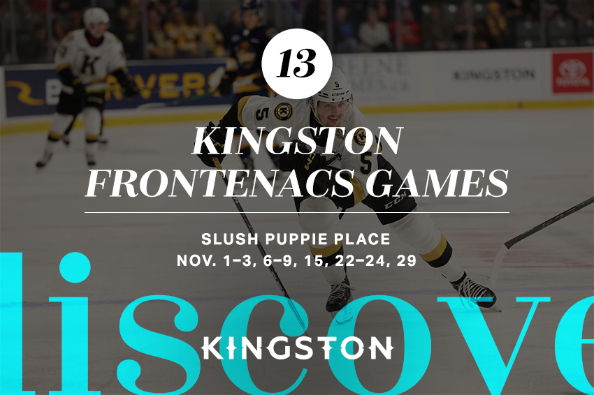 13. Kingston Frontenacs games