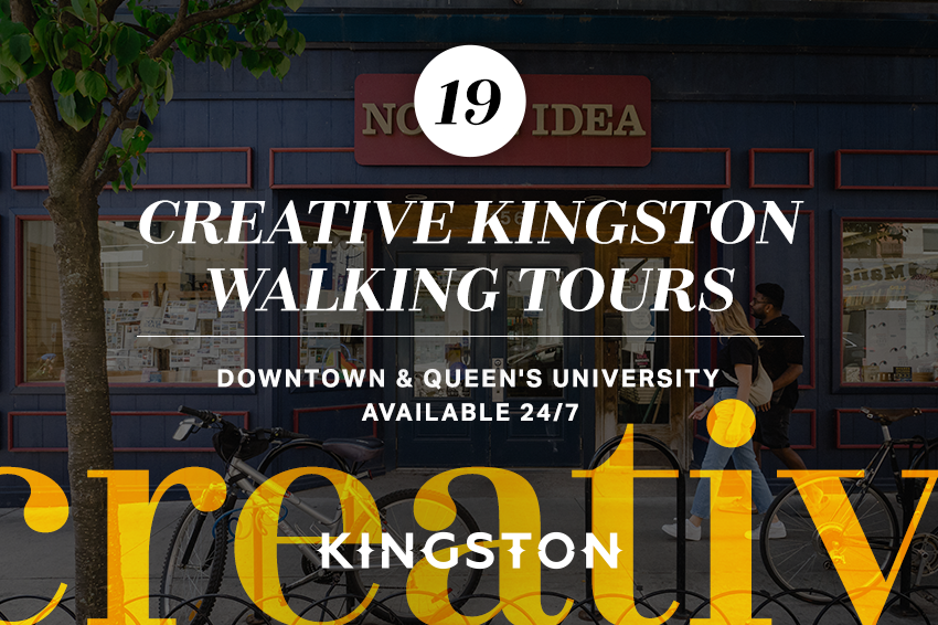 19. Creative Kingston Walking Tours