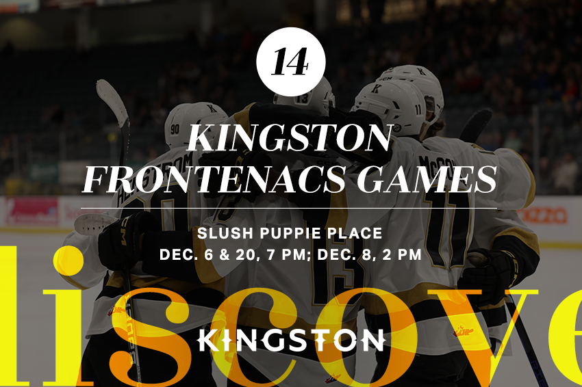 14. Kingston Frontenacs games