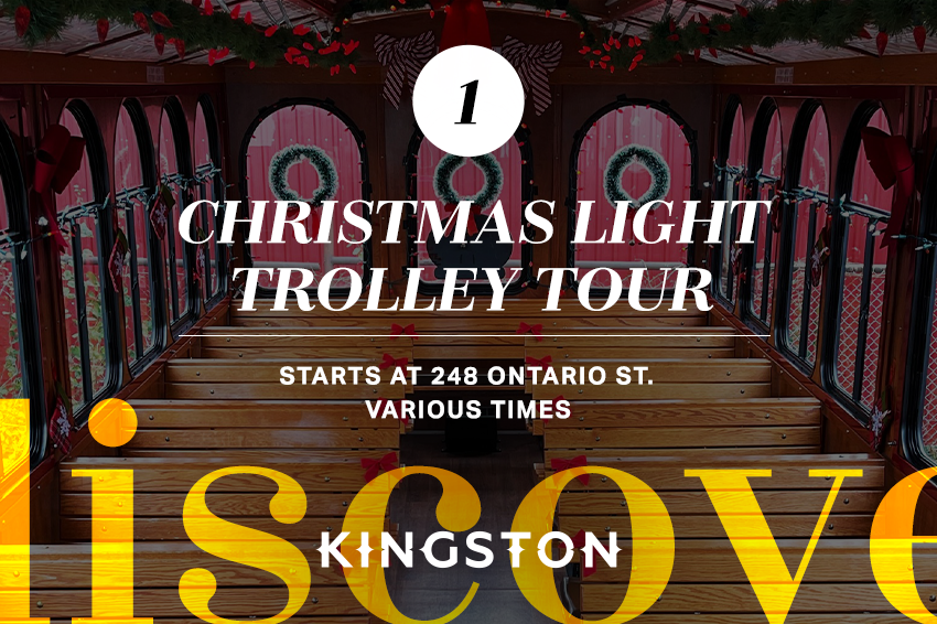 1. Christmas Light Trolley Tour