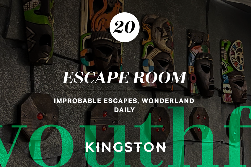 20. Escape room