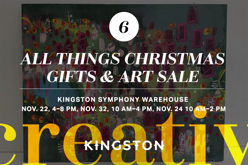 6. All Things Christmas gifts & art sale