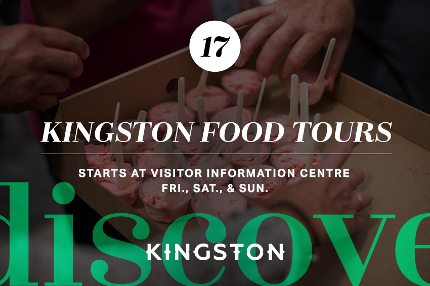 17. Kingston Food Tours