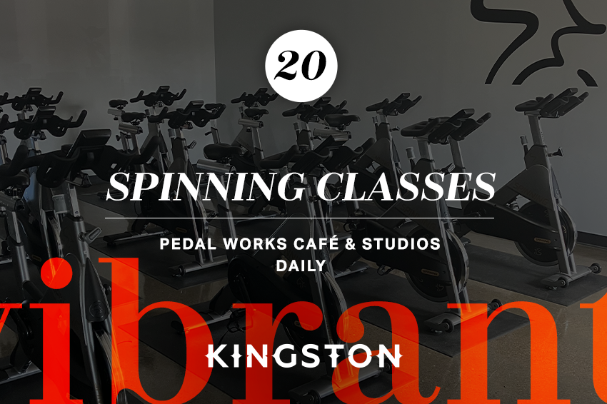 20. Spinning classes