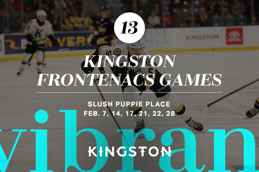 13. Kingston Frontenacs games