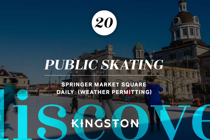 20. Public skating