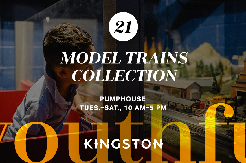 21. Model trains collection