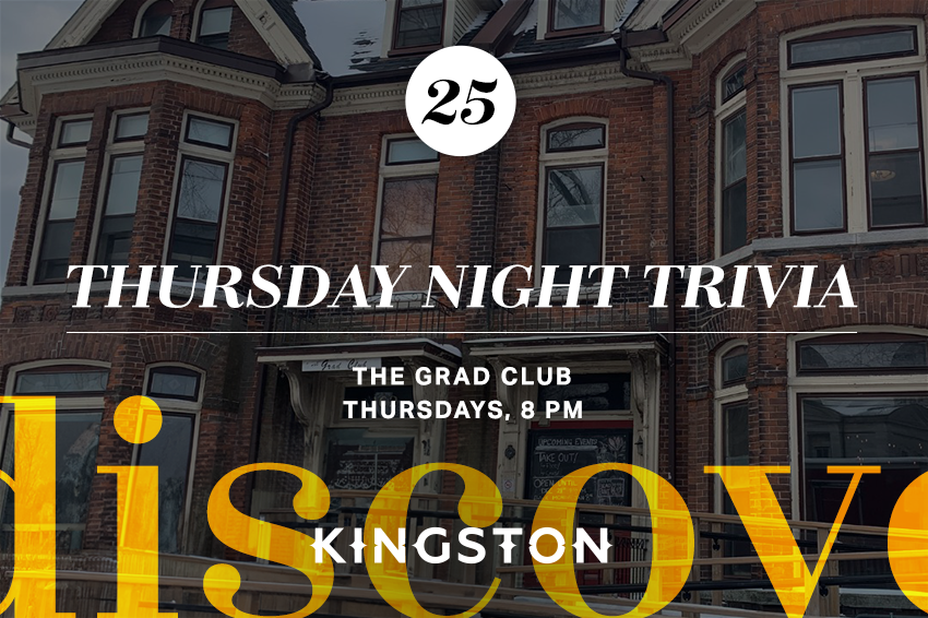 25. Thursday night trivia 