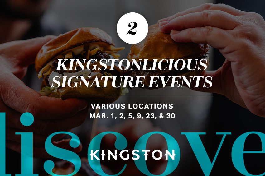 2. Kingstonlicious signature events