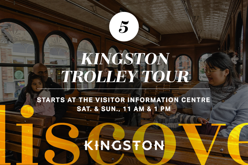 5. Kingston Trolley Tour