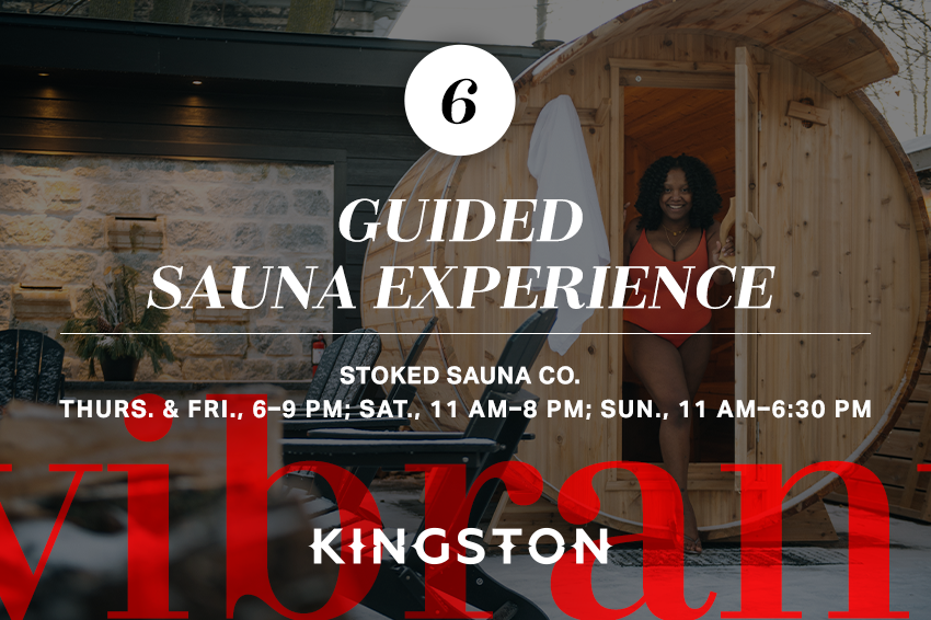 6. Guided sauna experience