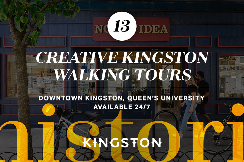 13. Creative Kingston Walking Tours