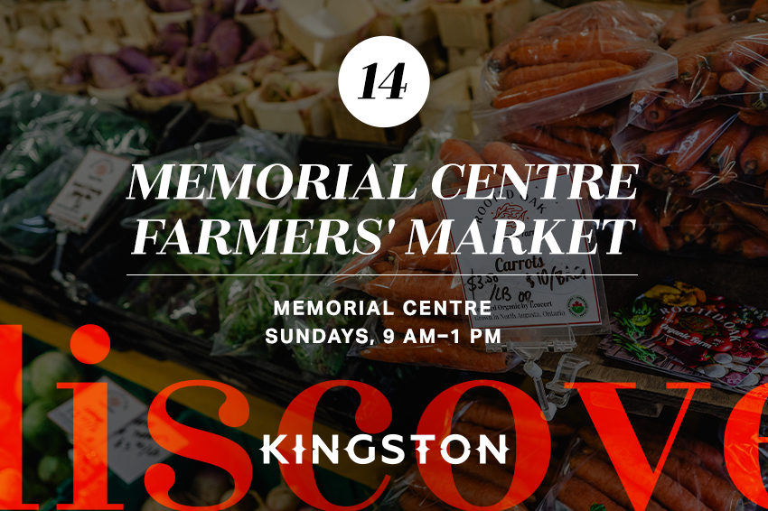 14. Memorial Centre Farmers' Market