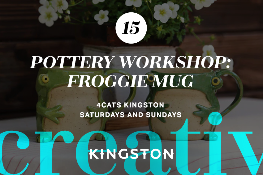 15. Pottery workshop: froggie mug