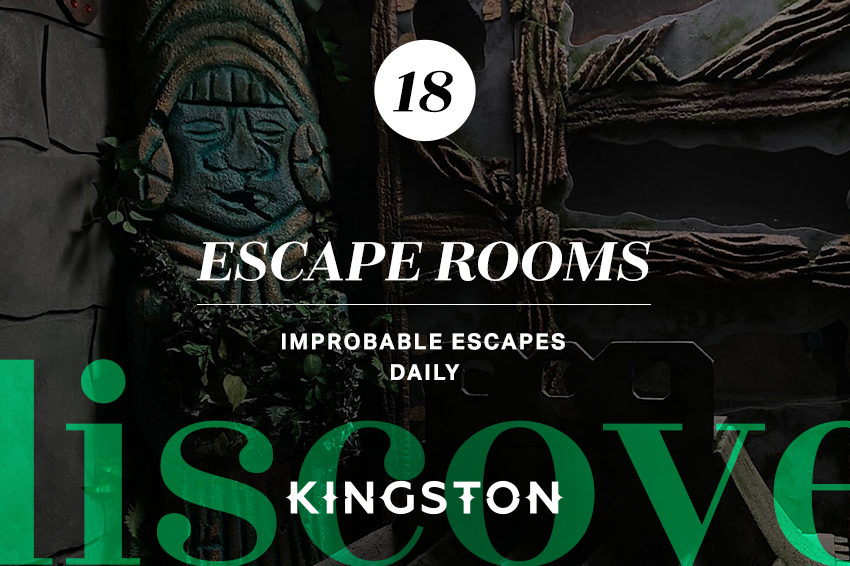 18. Escape rooms