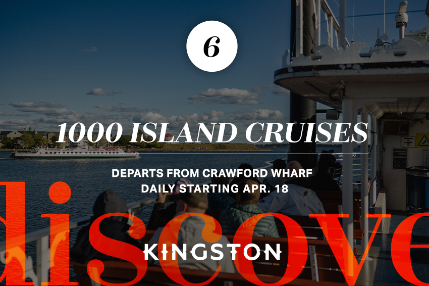 6. 1000 Island Cruises