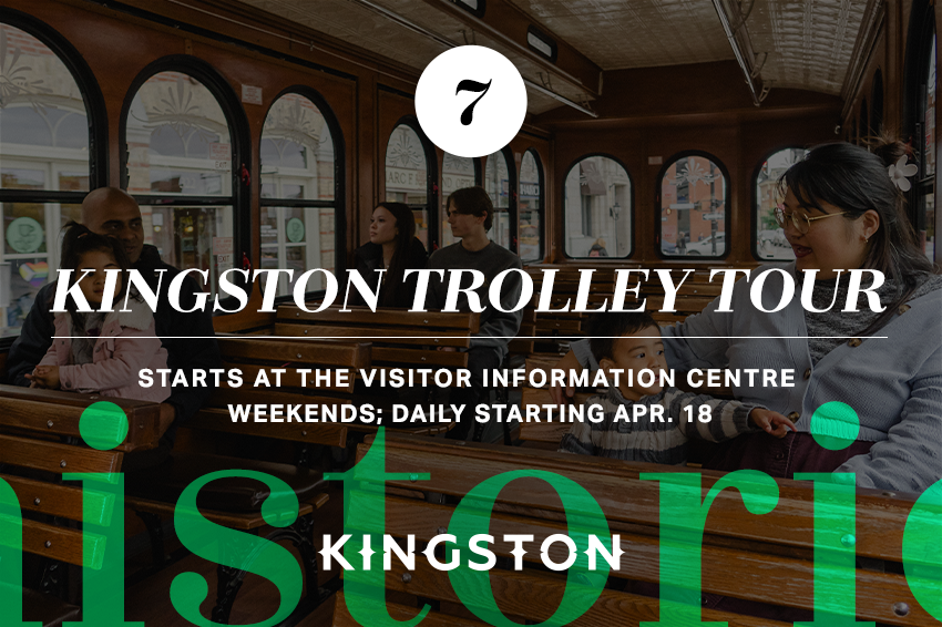 7. Kingston Trolley Tour