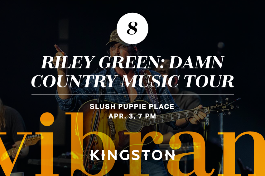 8. Riley Green: Damn Country Music tour