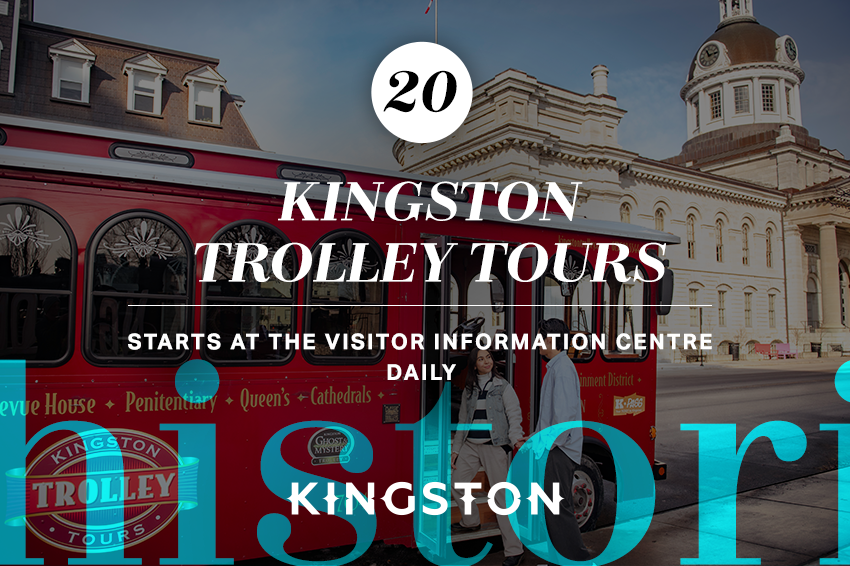 20. Kingston Trolley Tours