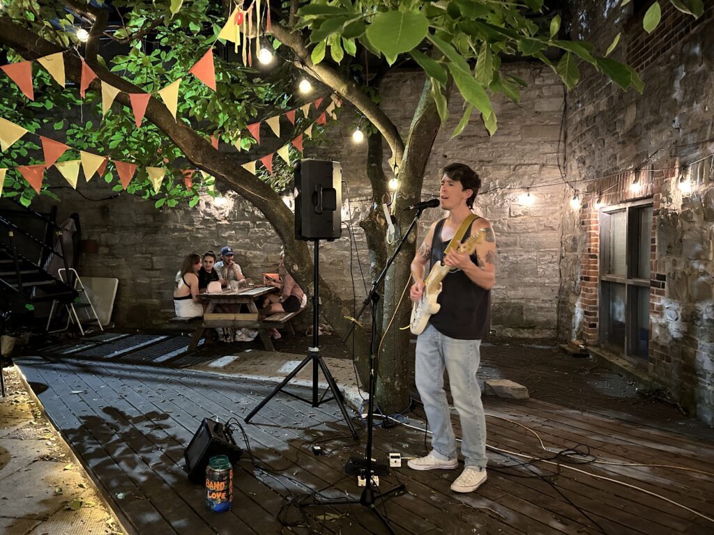 Live music at Musiikki Cafe in Kingston