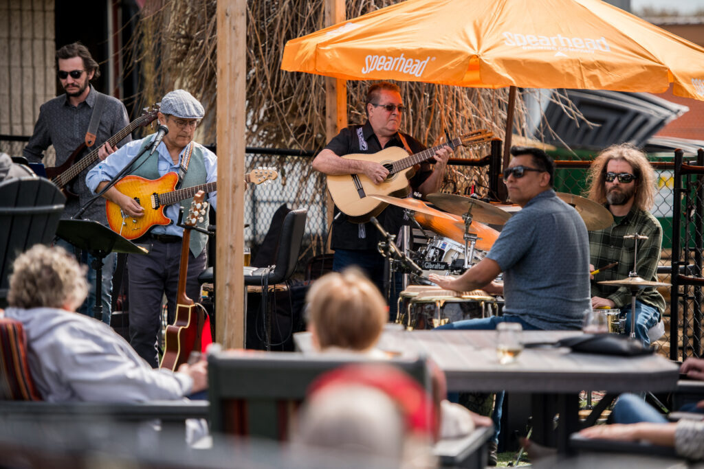 Live music at Spearhead Brewing Co. in Kingston