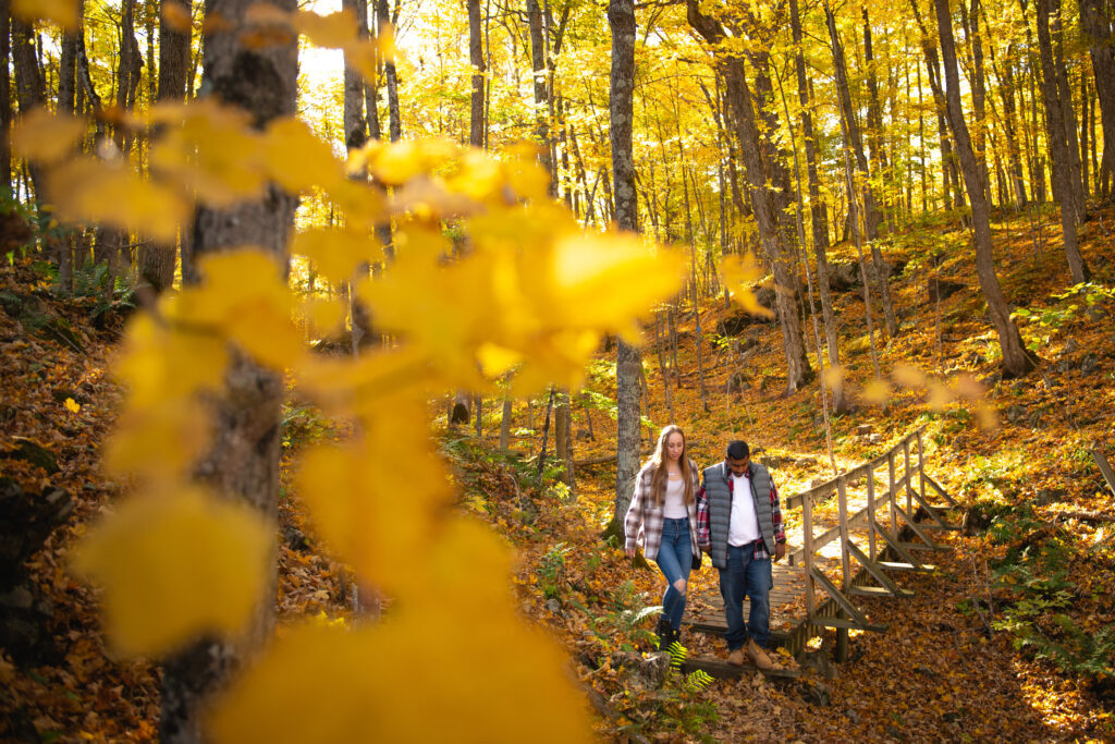 Hiking in Kingston in Fall 