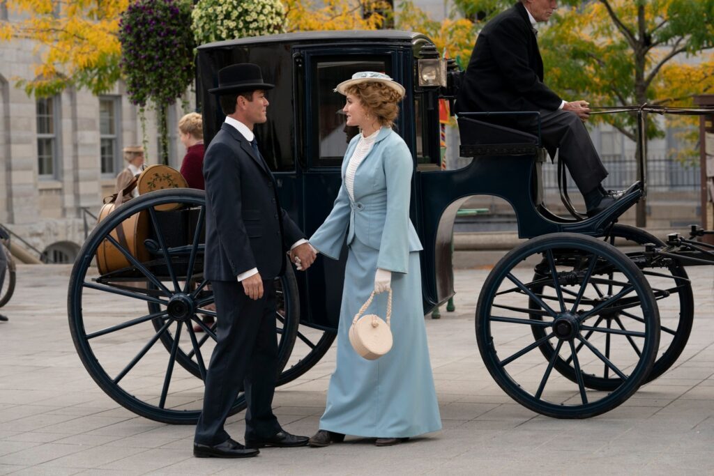 Murdoch Mysteries filming in Market Square