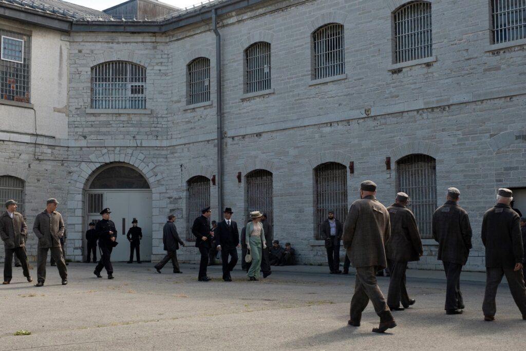 Murdoch Mysteries filming at Kingston Pen