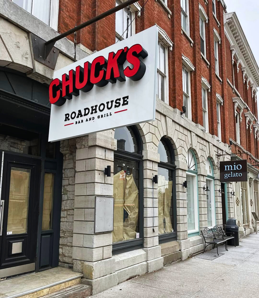 New Ontario Street location of Chuck's Roadhouse